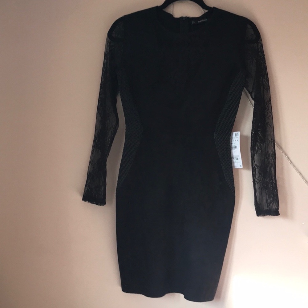 A black dress